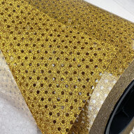 Термотрансферна плівка My Print Mesh Glitter в сітку золотиста 1 пог. м. (1*0,5 м) (7947) - фото 4 Термотрансферна плівка My Print Mesh Glitter в сітку золотиста 1 пог. м. (1*0,5 м) (7947) - фото 4 - Плотери і матеріали для порізки