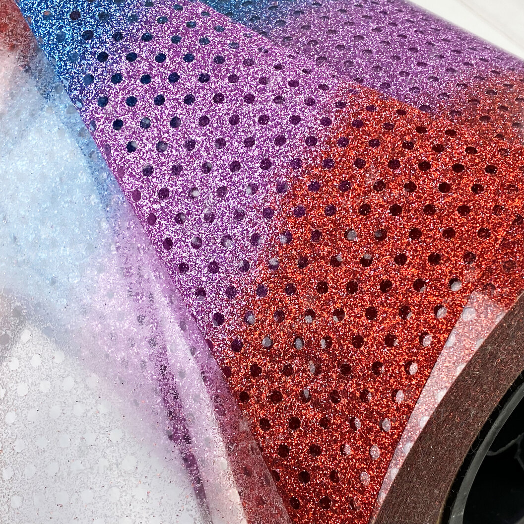 Термотрансферна плівка My Print Mesh Glitter в сітку різнокольорова M1 1 пог. м. (1*0,5 м) (7952) - фото 4 Термотрансферна плівка My Print Mesh Glitter в сітку різнокольорова M1 1 пог. м. (1*0,5 м) (7952) - фото 4 - Плотери і матеріали для порізки