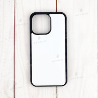 Чохол для сублімації 2D силіконовий (TPU) для iPhone 13 Pro (6.1) чорний (8182) - фото 1 Чохол для сублімації 2D силіконовий (TPU) для iPhone 13 Pro (6.1) чорний (8182) - фото 1 - Заготовки для сублімації