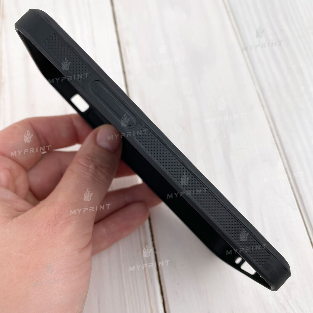 Чехол для сублимации 2D силиконовый (TPU) для iPhone 13 Mini (5.4) черный (8170) - фото 4 Чехол для сублимации 2D силиконовый (TPU) для iPhone 13 Mini (5.4) черный (8170) - фото 4 - Заготовки для сублимации