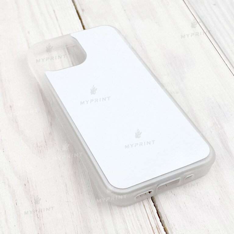 Чехол для сублимации 2D силиконовый (TPU) для iPhone 13 Mini (5.4) прозрачный (8171)  Чехол для сублимации 2D силиконовый (TPU) для iPhone 13 Mini (5.4) прозрачный (8171)