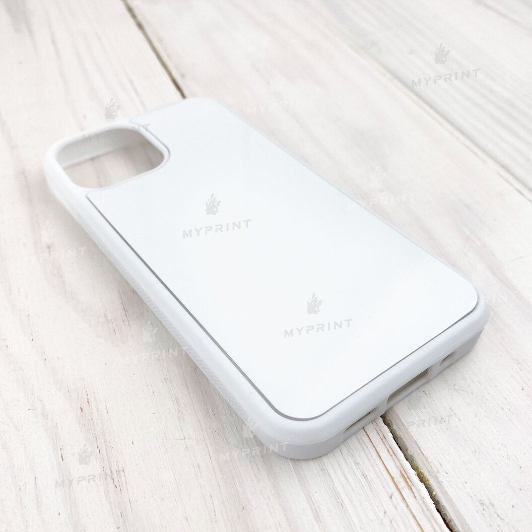 Чехол для сублимации 2D силиконовый (TPU) для iPhone 13 Mini (5.4) белый (8169) - фото 2 Чехол для сублимации 2D силиконовый (TPU) для iPhone 13 Mini (5.4) белый (8169) - фото 2 - Заготовки для сублимации