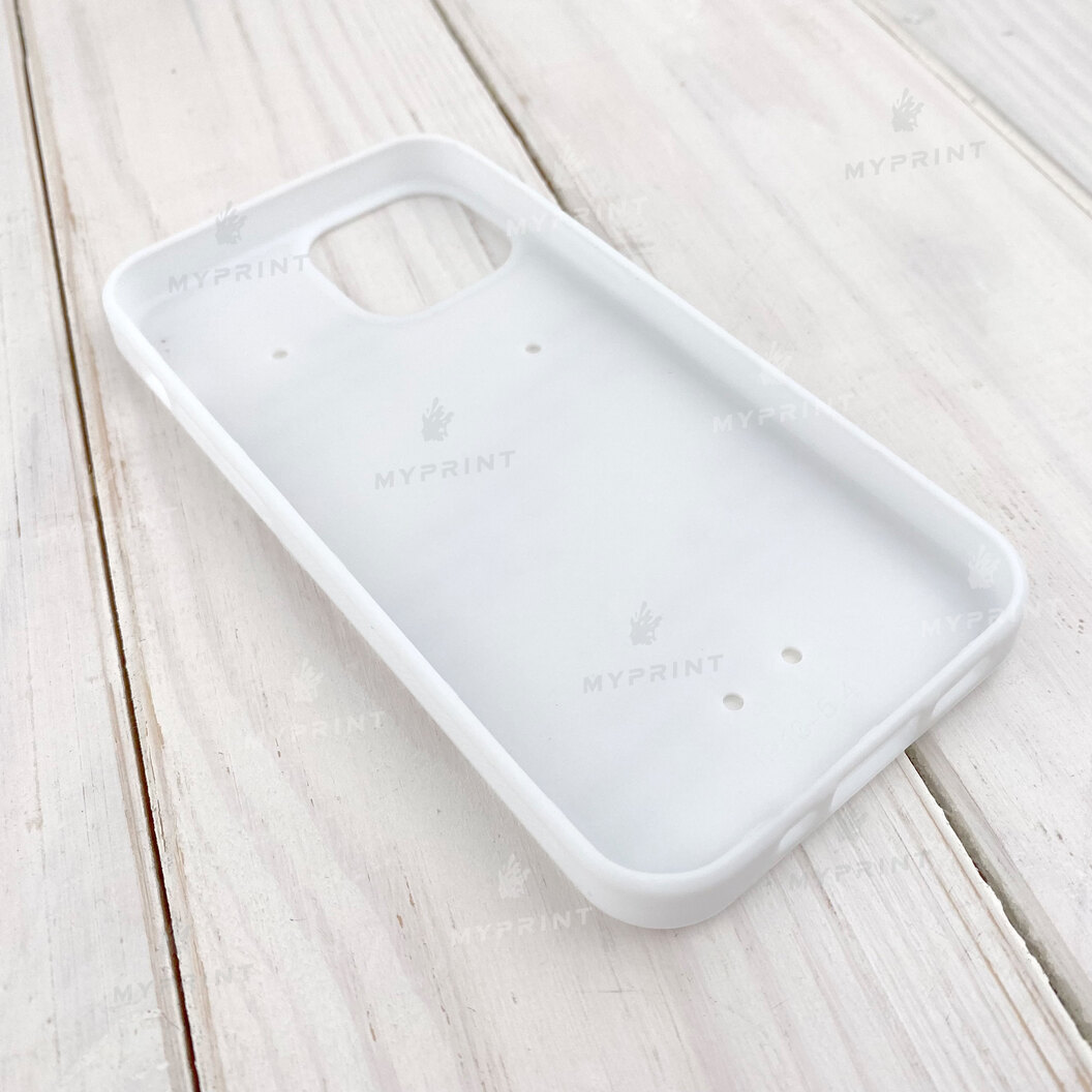 Чехол для сублимации 2D силиконовый (TPU) для iPhone 13 Mini (5.4) белый (8169) - фото 3 Чехол для сублимации 2D силиконовый (TPU) для iPhone 13 Mini (5.4) белый (8169) - фото 3 - Заготовки для сублимации