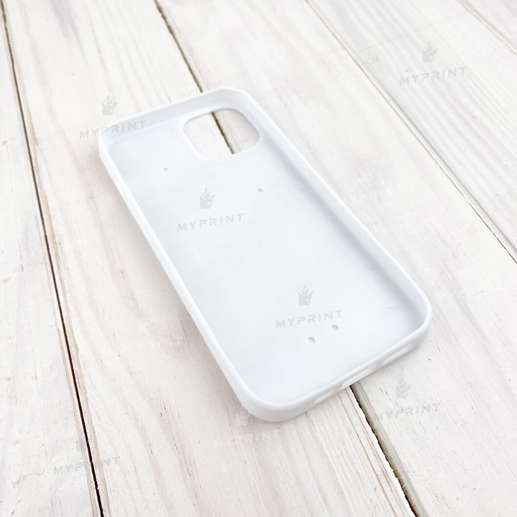 Чехол для сублимации 2D силиконовый (TPU) для iPhone 13 (6.1) белый (8177) - фото 4 Чехол для сублимации 2D силиконовый (TPU) для iPhone 13 (6.1) белый (8177) - фото 4 - Заготовки для сублимации