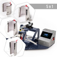 Thermopress for cups and thermoses MP160 5 in 1 (7260) - фото 1 Thermopress for cups and thermoses MP160 5 in 1 (7260) - фото 1 - Thermopresses