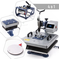 Многофункциональный термопресс HP 4 в 1 38*38 см (1859) - фото 1 Многофункциональный термопресс HP 4 в 1 38*38 см (1859) - фото 1 - Термопрессы