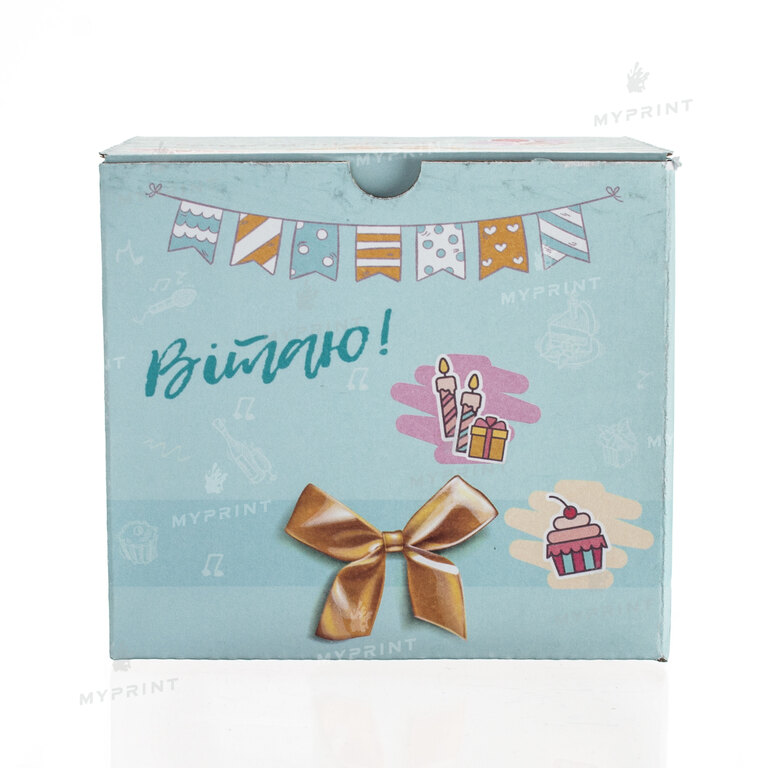 Коробочка для кружки 11 Oz (330 мл) цветная подарочная (8305)  Коробочка для кружки 11 Oz (330 мл) цветная подарочная (8305)