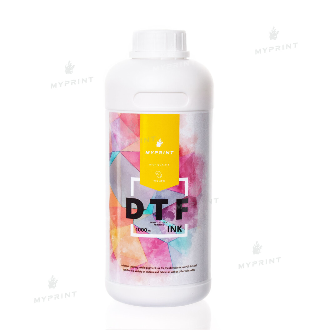 Чорнила для DTF друку My Print (1 л) yellow (8088) - фото 1 Чорнила для DTF друку My Print (1 л) yellow (8088) - фото 1 - Витратні матеріали для друку