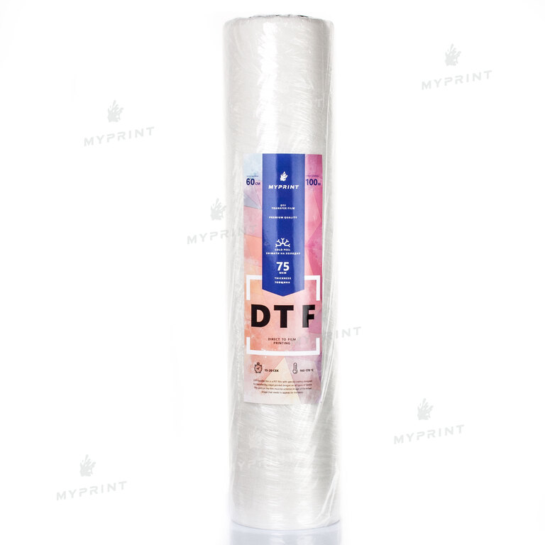 Film for DTF printing My Print , roll 0.6*100 m (8091)  Film for DTF printing My Print , roll 0.6*100 m (8091)