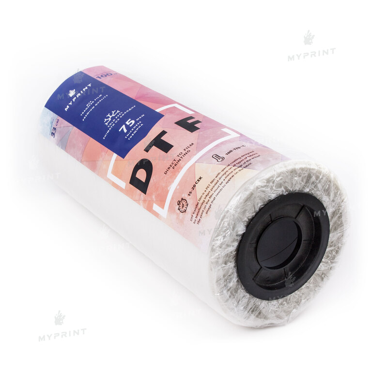 Film for DTF printing My Print 75 microns, roll 0.33*100 m (8093)  Film for DTF printing My Print 75 microns, roll 0.33*100 m (8093)