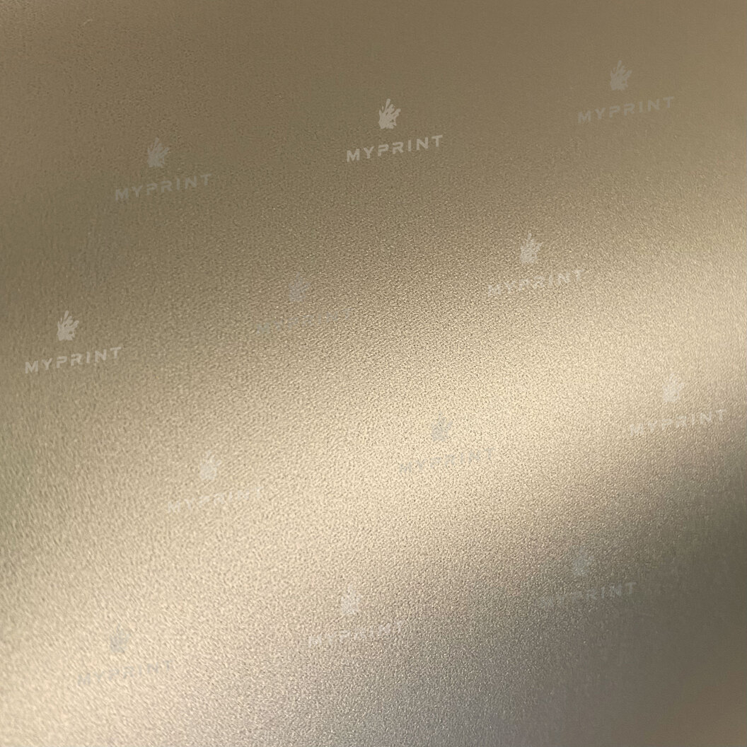 Self-adhesive film matte golden chrome MH04 0.300*0.305 m (8451) - фото 1 Self-adhesive film matte golden chrome MH04 0.300*0.305 m (8451) - фото 1 - Plotters and materials for cutting