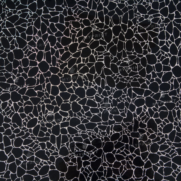 Self-adhesive holographic film with a pattern black HU06 0.300*0.305 m (8435)  Self-adhesive holographic film with a pattern black HU06 0.300*0.305 m (8435)