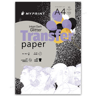My Print Inkjet Dark Glitter thermal transfer paper for inkjet printer for dark fabrics glitter A4, 10 sheets (8397) - фото 1 My Print Inkjet Dark Glitter thermal transfer paper for inkjet printer for dark fabrics glitter A4, 10 sheets (8397) - фото 1 - Consumables for printing