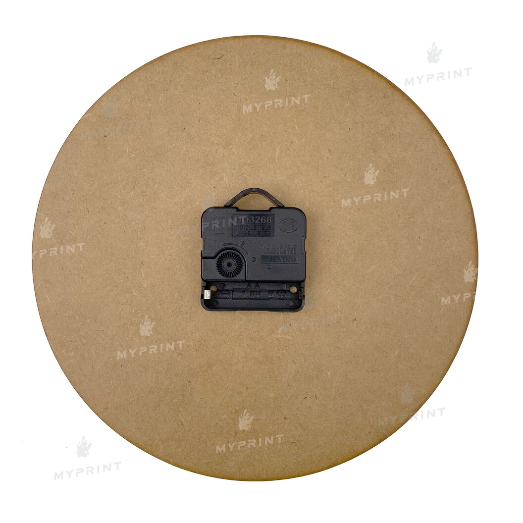 Годинник для сублімації МДФ круглий настінний діаметр 180 мм, товщина 5 мм (8265) - фото 5 Годинник для сублімації МДФ круглий настінний діаметр 180 мм, товщина 5 мм (8265) - фото 5 - Заготовки для сублімації