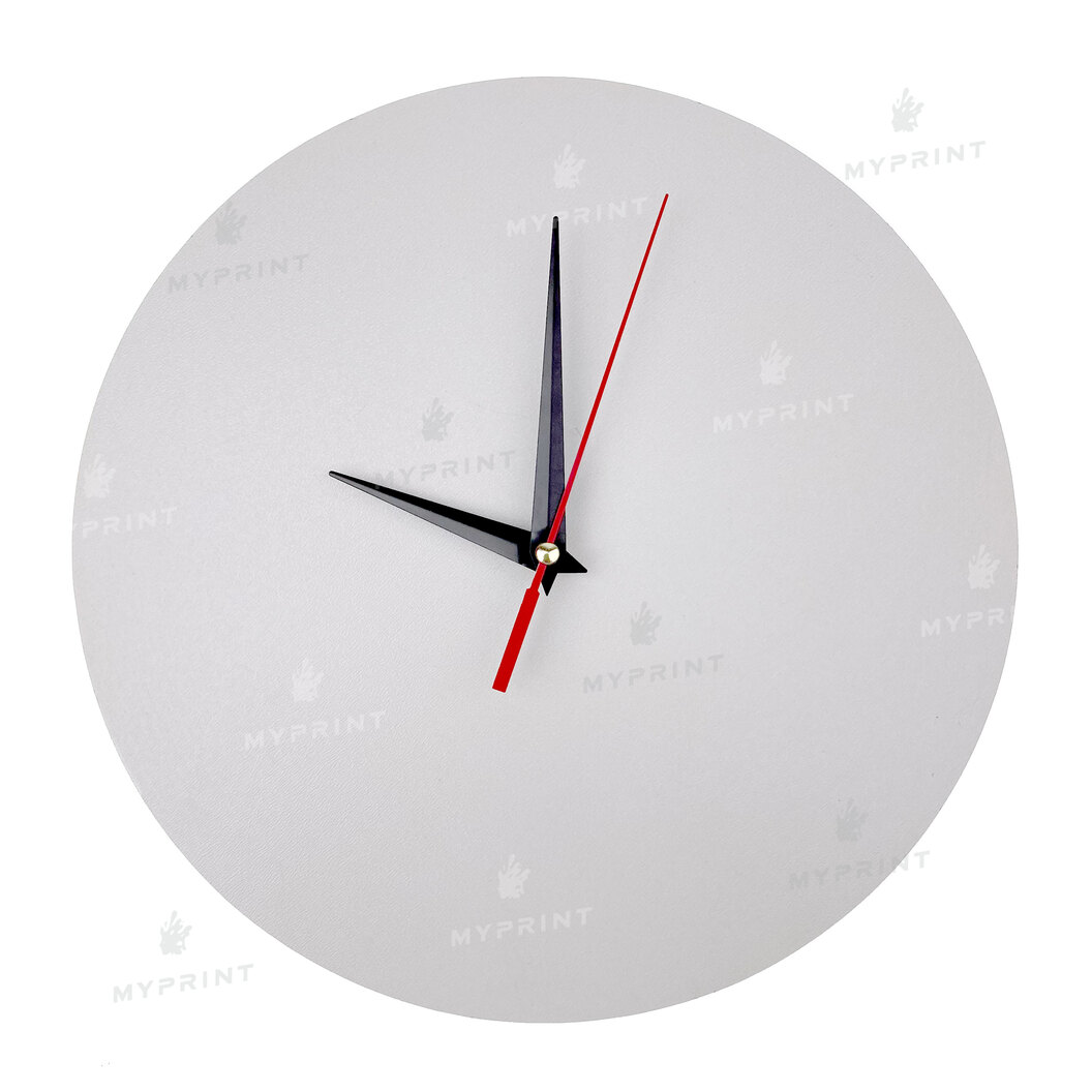 Годинник для сублімації МДФ круглий настінний діаметр 250 мм, товщина 5 мм (8267) - фото 1 Годинник для сублімації МДФ круглий настінний діаметр 250 мм, товщина 5 мм (8267) - фото 1 - Заготовки для сублімації