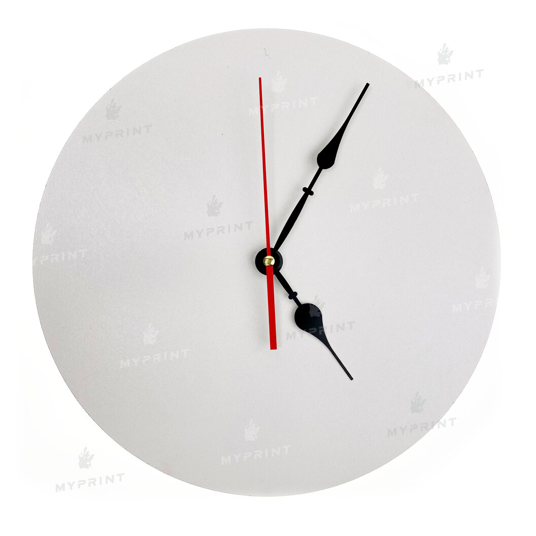 Годинник для сублімації МДФ круглий настінний діаметр 300 мм, товщина 5 мм (8268) - фото 1 Годинник для сублімації МДФ круглий настінний діаметр 300 мм, товщина 5 мм (8268) - фото 1 - Заготовки для сублімації