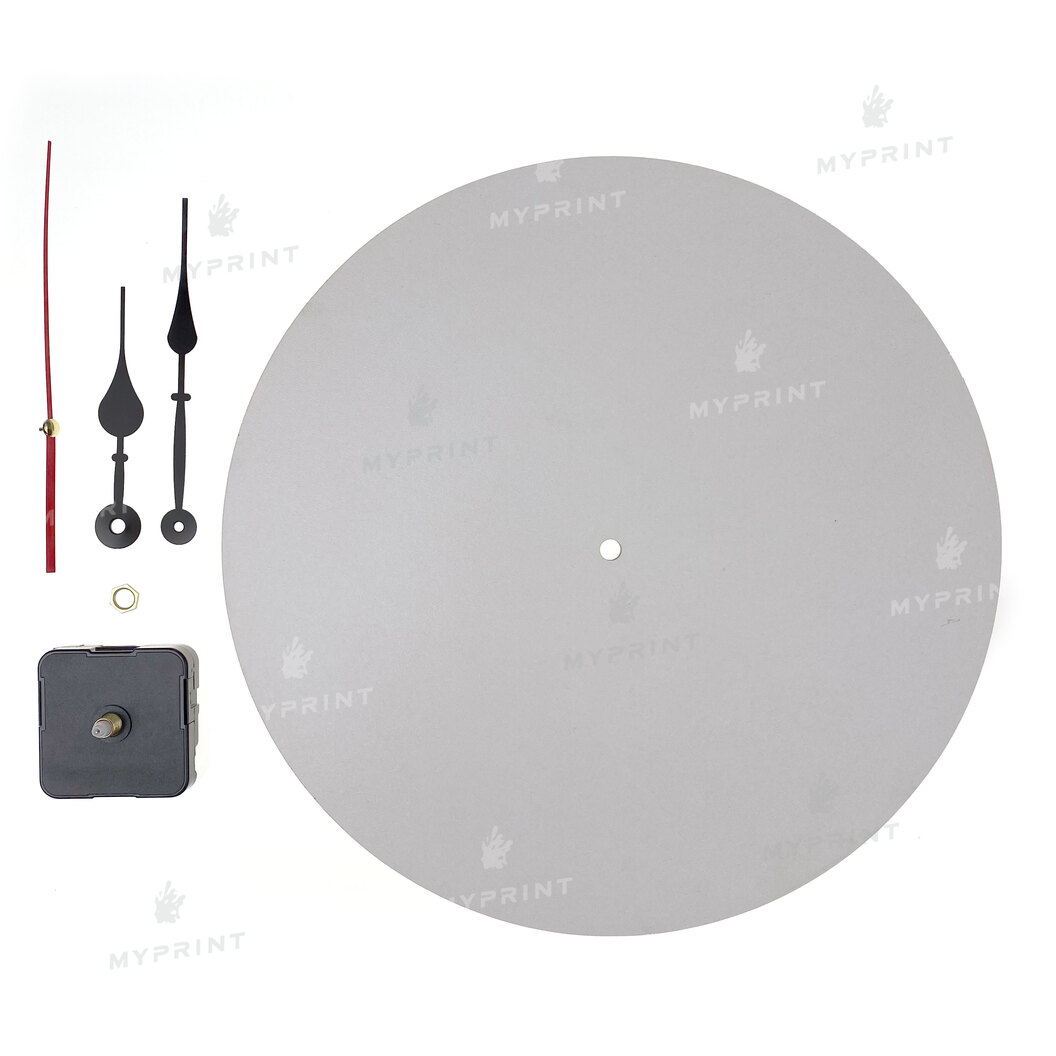 Годинник для сублімації МДФ круглий настінний діаметр 300 мм, товщина 5 мм (8268) - фото 2 Годинник для сублімації МДФ круглий настінний діаметр 300 мм, товщина 5 мм (8268) - фото 2 - Заготовки для сублімації