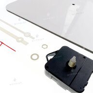 Годинник для сублімації МДФ квадратний настінний 290*290 мм, товщина 6 мм (8378) - фото 3 Годинник для сублімації МДФ квадратний настінний 290*290 мм, товщина 6 мм (8378) - фото 3 - Заготовки для сублімації