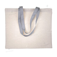 Eco sublimation bag horizontal with gray handles 40.5*35.5 cm (7250) - фото 1 Eco sublimation bag horizontal with gray handles 40.5*35.5 cm (7250) - фото 1 - Blanks for sublimation