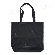 Шоппер для термотрансфера саржевый черный 38*38*6 см (8586) - фото 2 Шоппер для термотрансфера саржевый черный 38*38*6 см (8586) - фото 2 - Заготовки для сублимации