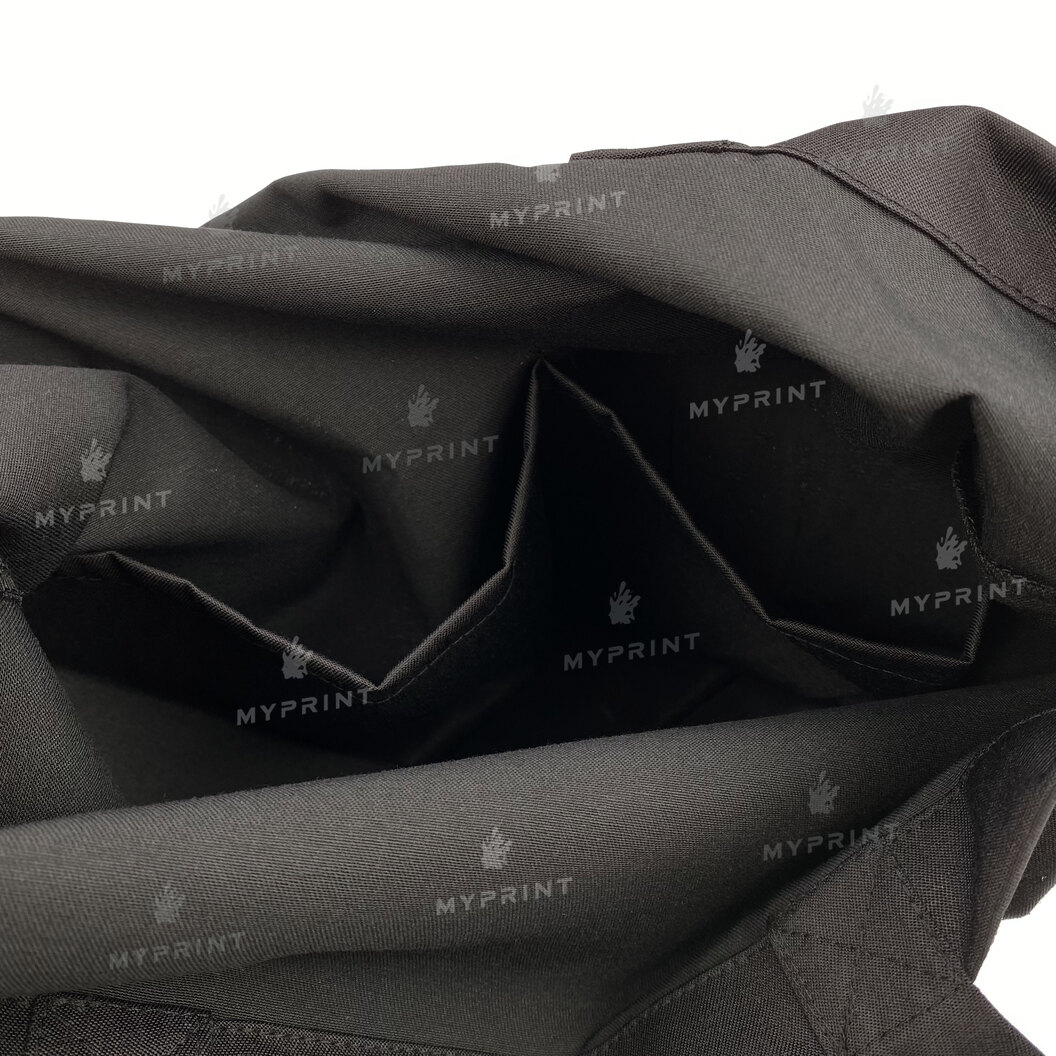 Шоппер для термотрансфера саржевый черный 38*38*6 см (8586) - фото 4 Шоппер для термотрансфера саржевый черный 38*38*6 см (8586) - фото 4 - Заготовки для сублимации