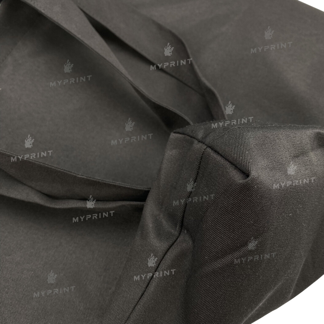 Шоппер для термотрансфера саржевый черный 38*38*6 см (8586) - фото 5 Шоппер для термотрансфера саржевый черный 38*38*6 см (8586) - фото 5 - Заготовки для сублимации