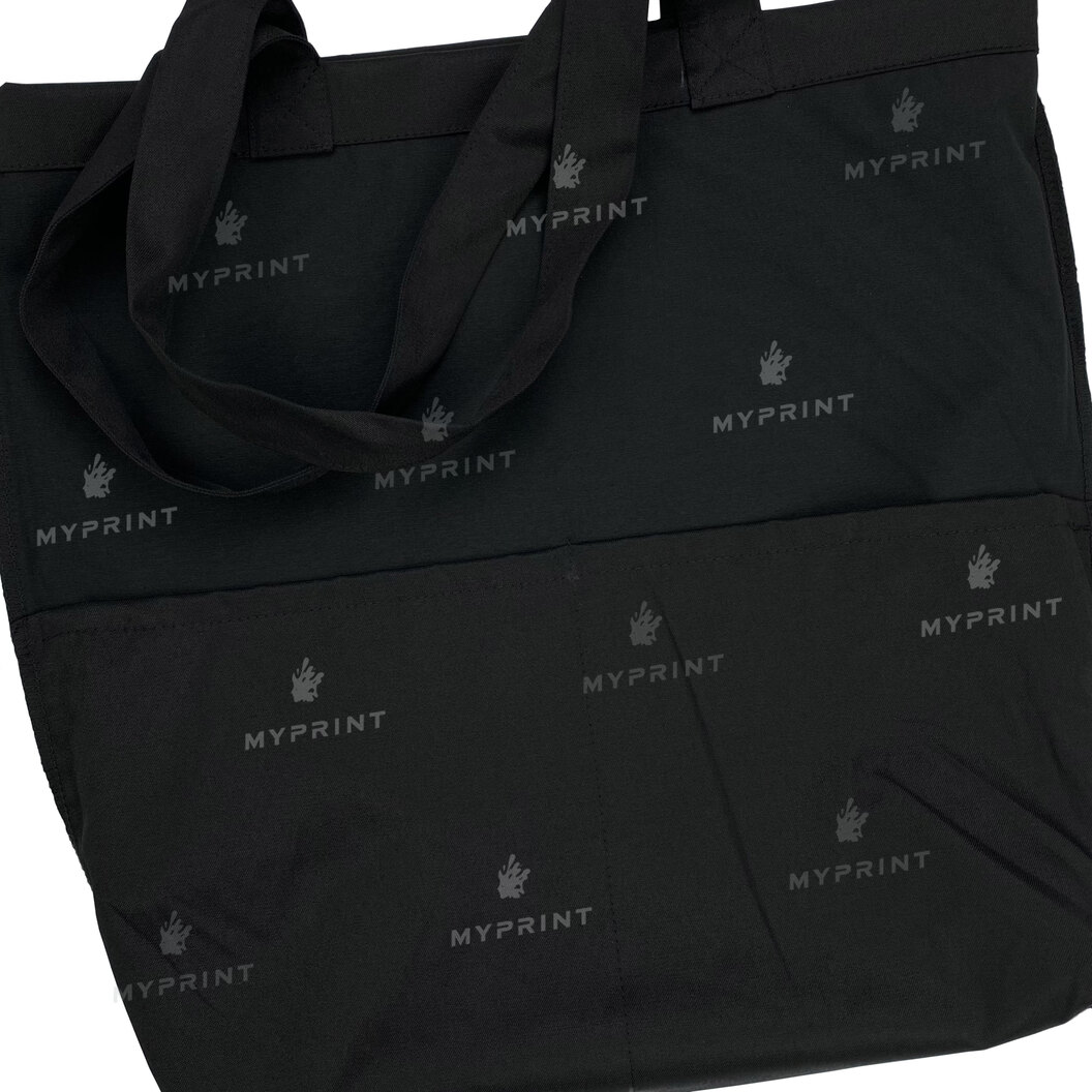 Шоппер для термотрансфера саржевый черный 38*38*6 см (8586) - фото 6 Шоппер для термотрансфера саржевый черный 38*38*6 см (8586) - фото 6 - Заготовки для сублимации