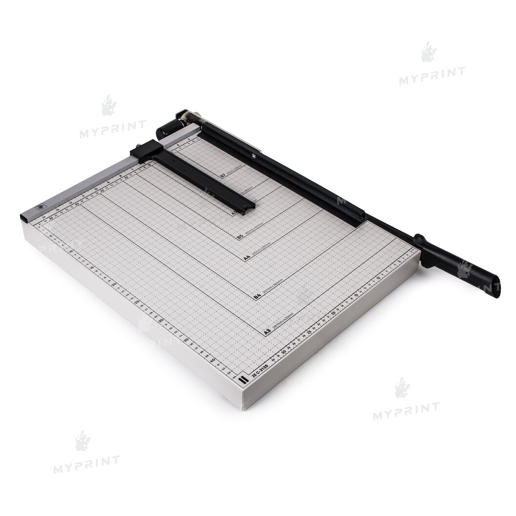 Paper cutter A3 2E C-312S, 12 sheets, 46*38 cm (8609) - фото 2 Paper cutter A3 2E C-312S, 12 sheets, 46*38 cm (8609) - фото 2 - Printing equipment and materials