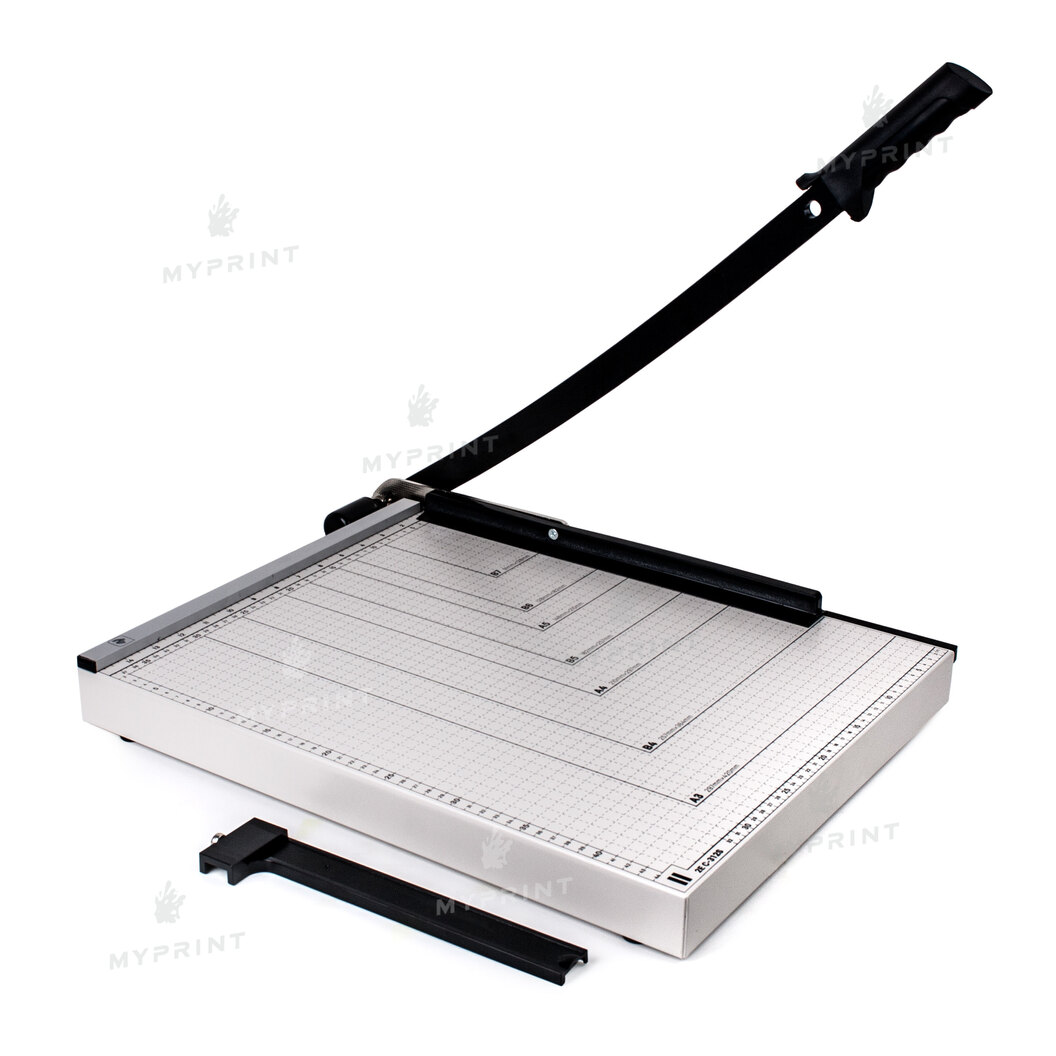 Paper cutter A3 2E C-312S, 12 sheets, 46*38 cm (8609) - фото 5 Paper cutter A3 2E C-312S, 12 sheets, 46*38 cm (8609) - фото 5 - Printing equipment and materials
