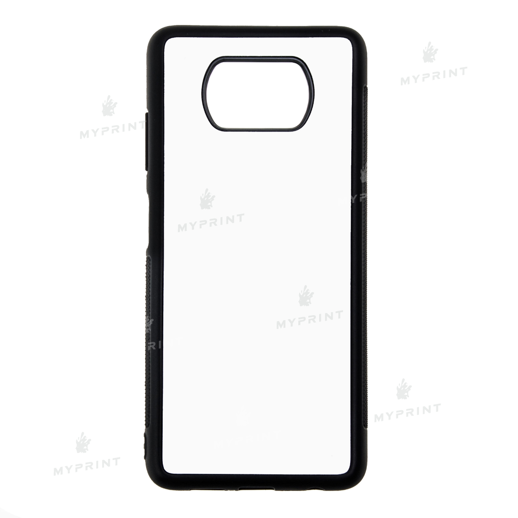 Чехол для сублимации 2D силиконовый (TPU) для Xiaomi Poco X3/X3 Pro черный (8853) - фото 1 Чехол для сублимации 2D силиконовый (TPU) для Xiaomi Poco X3/X3 Pro черный (8853) - фото 1 - Заготовки для сублимации
