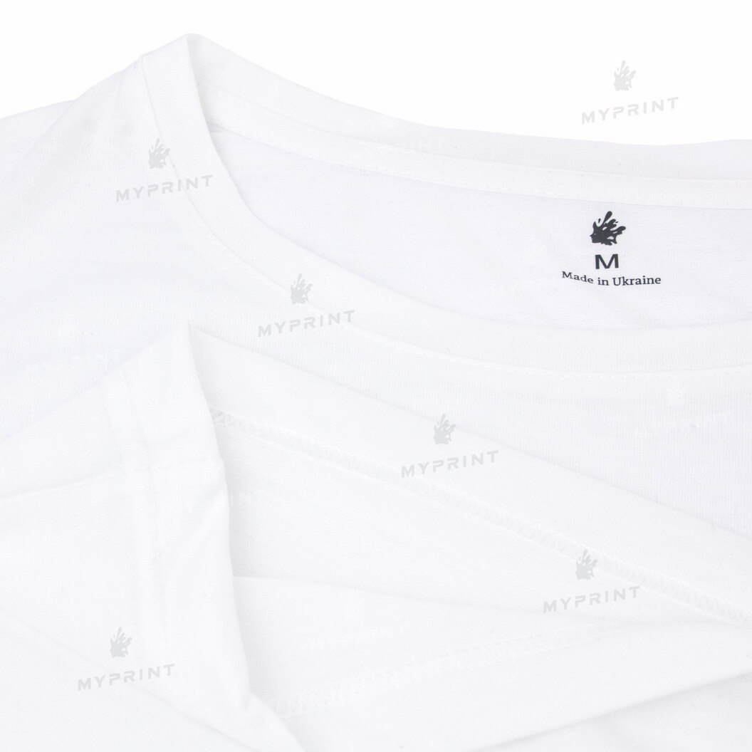 T-shirt for sublimation men's polyester, white, L (8916) - фото 2 T-shirt for sublimation men's polyester, white, L (8916) - фото 2 - Blanks for sublimation