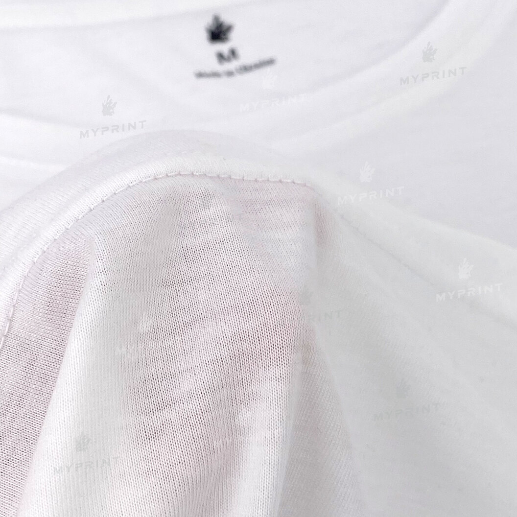 T-shirt for sublimation men's polyester, white, L (8916) - фото 3 T-shirt for sublimation men's polyester, white, L (8916) - фото 3 - Blanks for sublimation