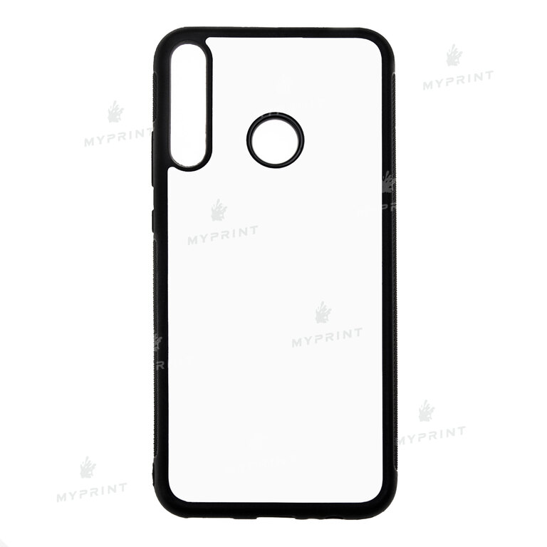 Чохол для сублімації 2D силіконовий (TPU) для Huawei P40 Lite Е чорний (7346) 