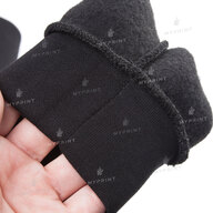 300gsm Tri-thread Fleece Print Hoodie With Pocket Unisex, Black, XXL (8946) - фото 8 - Blanks for sublimation