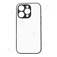 Чехол для сублимации 2D силиконовый (TPU) для iPhone 14 Pro черный (9053) - фото 1 Чехол для сублимации 2D силиконовый (TPU) для iPhone 14 Pro черный (9053) - фото 1 - Заготовки для сублимации