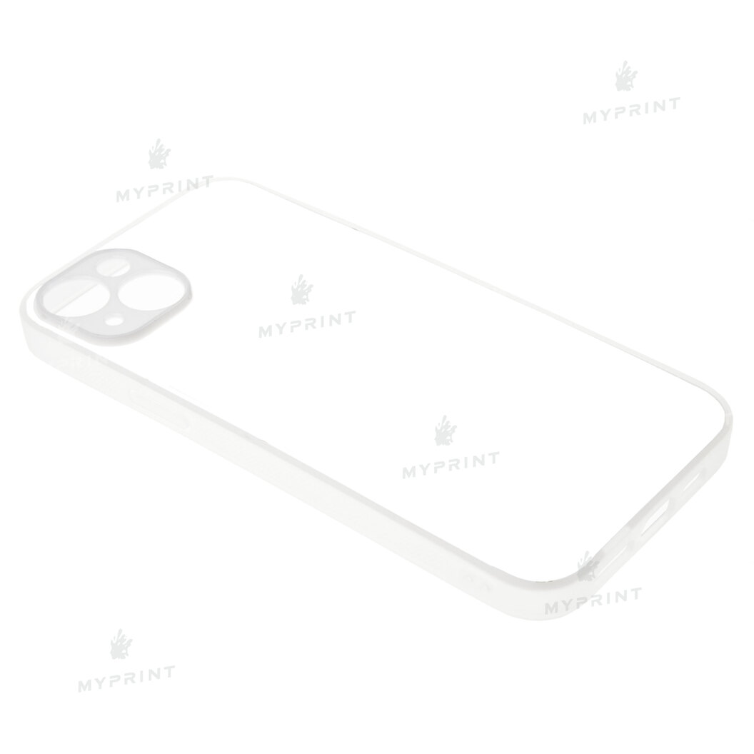 Чехол для сублимации 2D силиконовый (TPU) для iPhone 14 Plus белый (9048) - фото 2 Чехол для сублимации 2D силиконовый (TPU) для iPhone 14 Plus белый (9048) - фото 2 - Заготовки для сублимации