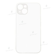 Чехол для сублимации 2D силиконовый (TPU) для iPhone 14 белый (9051) - фото 1 Чехол для сублимации 2D силиконовый (TPU) для iPhone 14 белый (9051) - фото 1 - Заготовки для сублимации