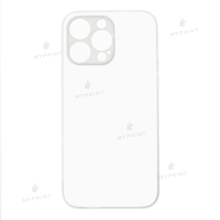 Чехол для сублимации 2D силиконовый (TPU) для iPhone 14 Pro Max прозрачный (9058)  Чехол для сублимации 2D силиконовый (TPU) для iPhone 14 Pro Max прозрачный (9058)