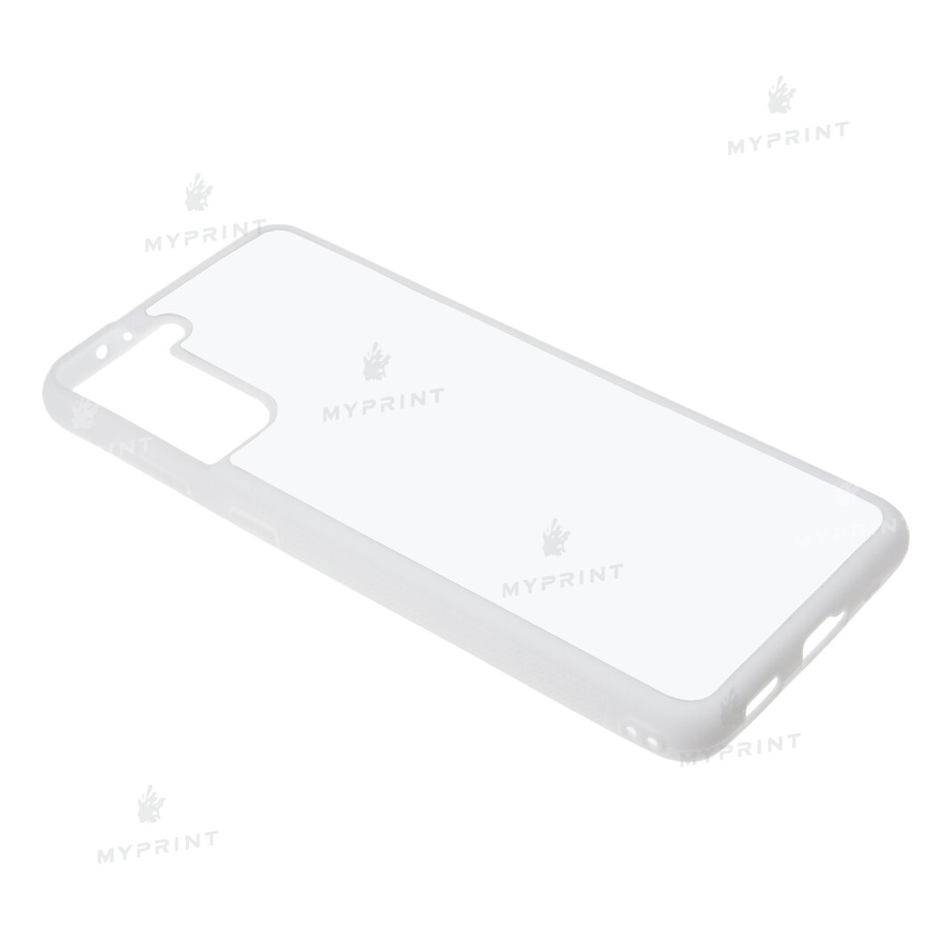 Cover for sublimation 2D silicone (TPU) for Samsung S21 Plus white (7321) - фото 2 Cover for sublimation 2D silicone (TPU) for Samsung S21 Plus white (7321) - фото 2 - Blanks for sublimation