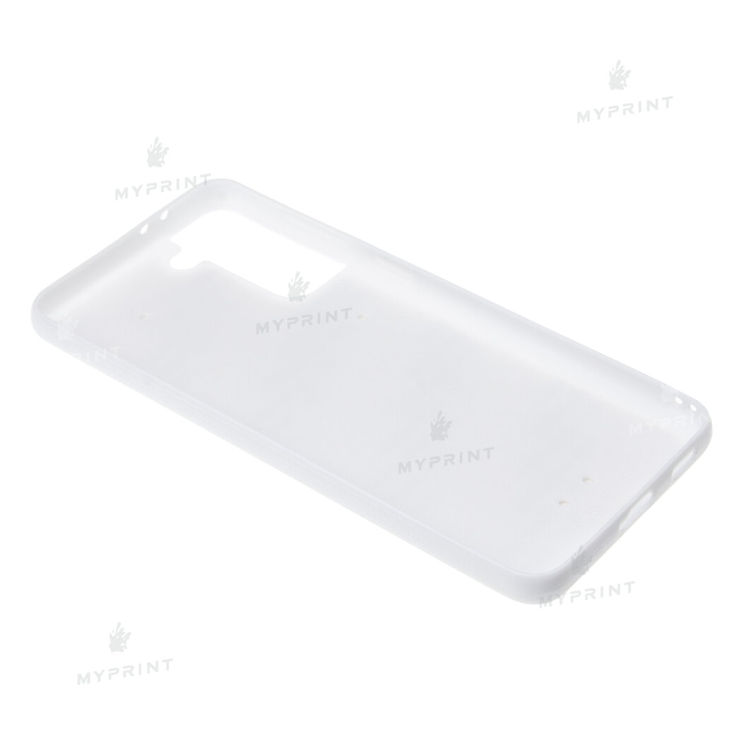 Cover for sublimation 2D silicone (TPU) for Samsung S21 Plus white (7321) - фото 3 Cover for sublimation 2D silicone (TPU) for Samsung S21 Plus white (7321) - фото 3 - Blanks for sublimation
