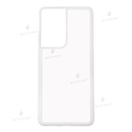 Cover for sublimation 2D silicone (TPU) for Samsung S21 Ultra white (7325) - фото 1 Cover for sublimation 2D silicone (TPU) for Samsung S21 Ultra white (7325) - фото 1 - Blanks for sublimation