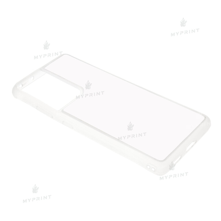Чохол для сублімації 2D силіконовий (TPU) для Samsung S21 Ultra прозорий (7327)  Чохол для сублімації 2D силіконовий (TPU) для Samsung S21 Ultra прозорий (7327)
