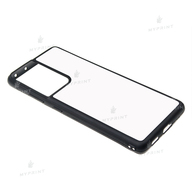 Cover for sublimation 2D silicone (TPU) for Samsung S21 Ultra black (7326) - фото 2 Cover for sublimation 2D silicone (TPU) for Samsung S21 Ultra black (7326) - фото 2 - Blanks for sublimation