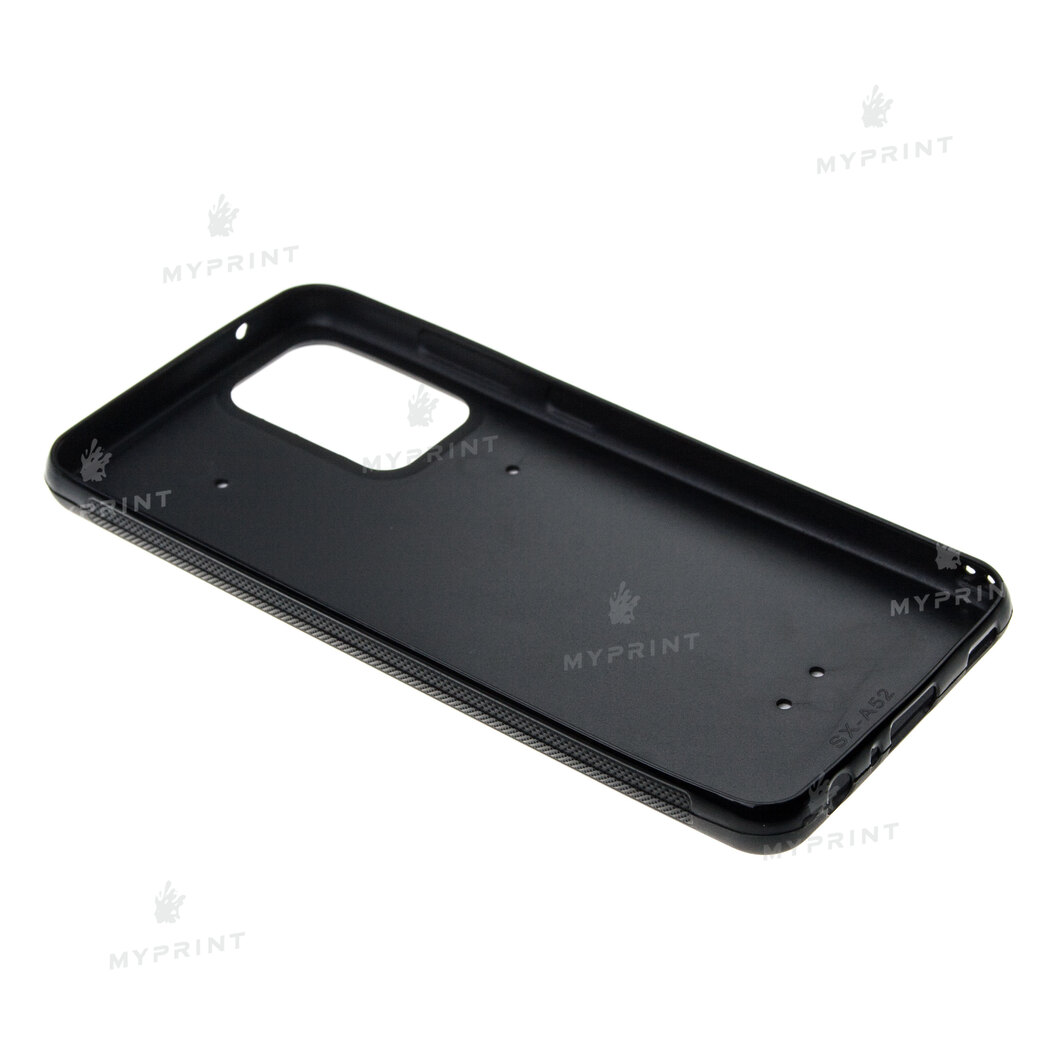 Чехол для сублимации 2D силиконовый (TPU) для Samsung A52 4G / 5G черный (8286) - фото 3 Чехол для сублимации 2D силиконовый (TPU) для Samsung A52 4G / 5G черный (8286) - фото 3 - Заготовки для сублимации