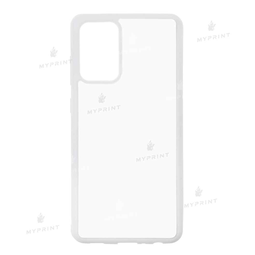 Sublimation case 2D silicone (TPU) for Samsung A72 4G/5G white (8288) - фото 1 Sublimation case 2D silicone (TPU) for Samsung A72 4G/5G white (8288) - фото 1 - Blanks for sublimation