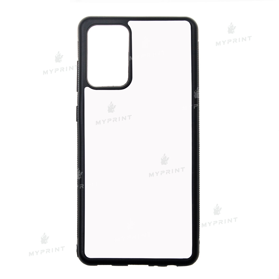 Sublimation case 2D silicone (TPU) for Samsung A72 4G/5G black (8290) - фото 1 Sublimation case 2D silicone (TPU) for Samsung A72 4G/5G black (8290) - фото 1 - Blanks for sublimation