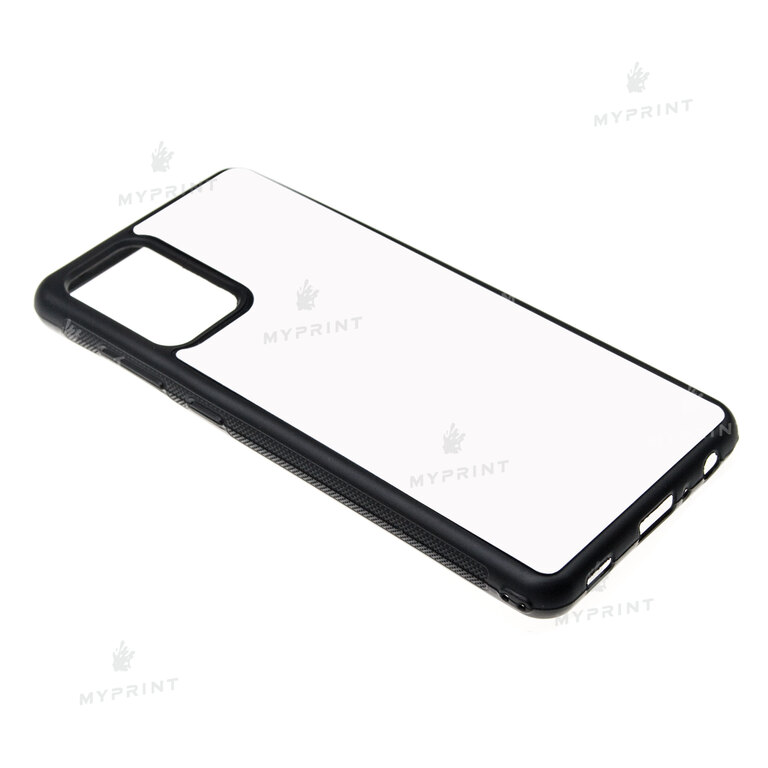 Sublimation case 2D silicone (TPU) for Samsung A72 4G/5G black (8290)  Sublimation case 2D silicone (TPU) for Samsung A72 4G/5G black (8290)