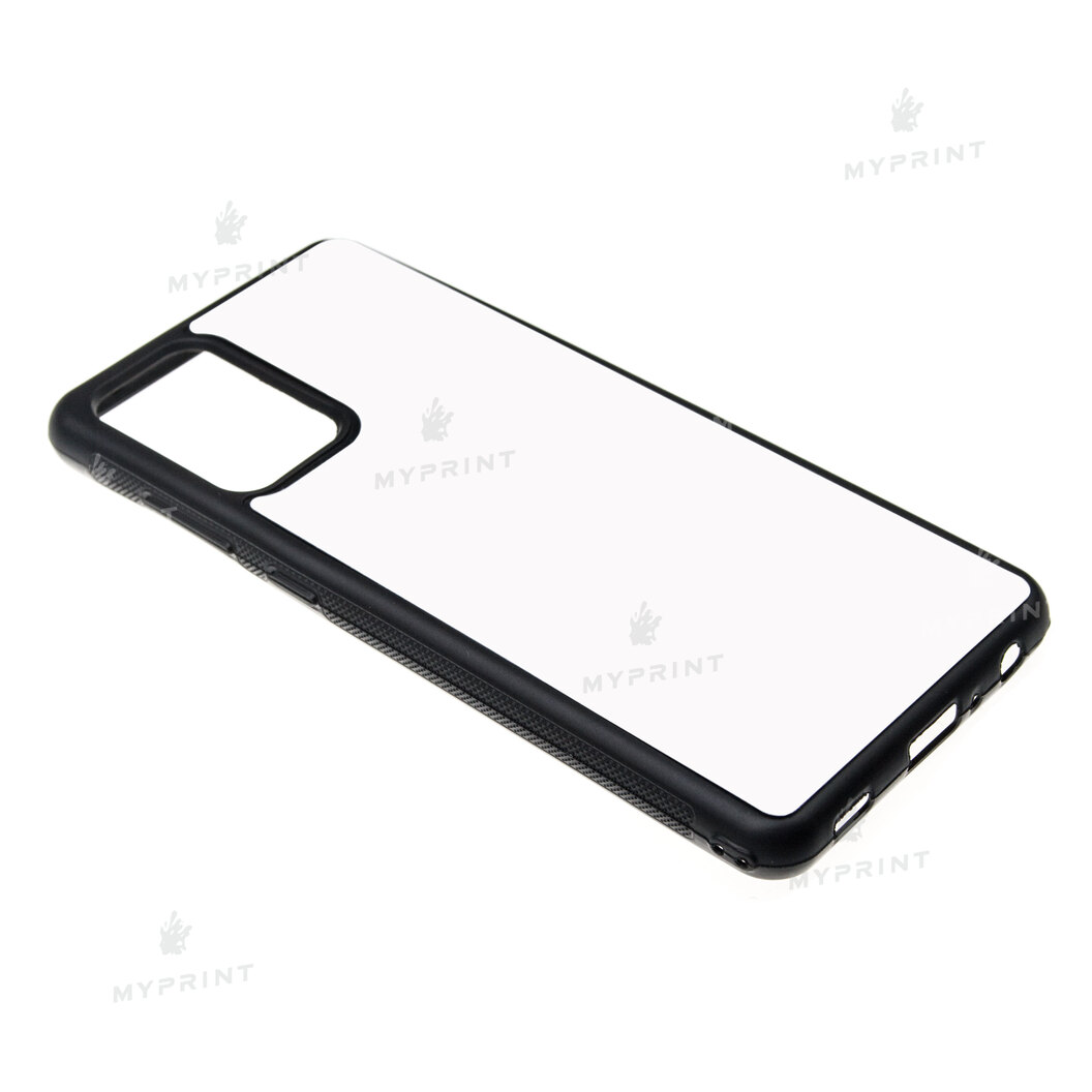 Sublimation case 2D silicone (TPU) for Samsung A72 4G/5G black (8290) - фото 2 Sublimation case 2D silicone (TPU) for Samsung A72 4G/5G black (8290) - фото 2 - Blanks for sublimation