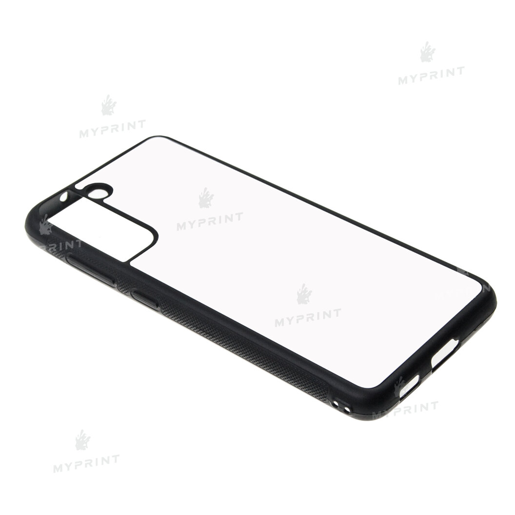 Чехол для сублимации 2D силиконовый (TPU) для Samsung S21 FE черный (8637) - фото 2 Чехол для сублимации 2D силиконовый (TPU) для Samsung S21 FE черный (8637) - фото 2 - Заготовки для сублимации