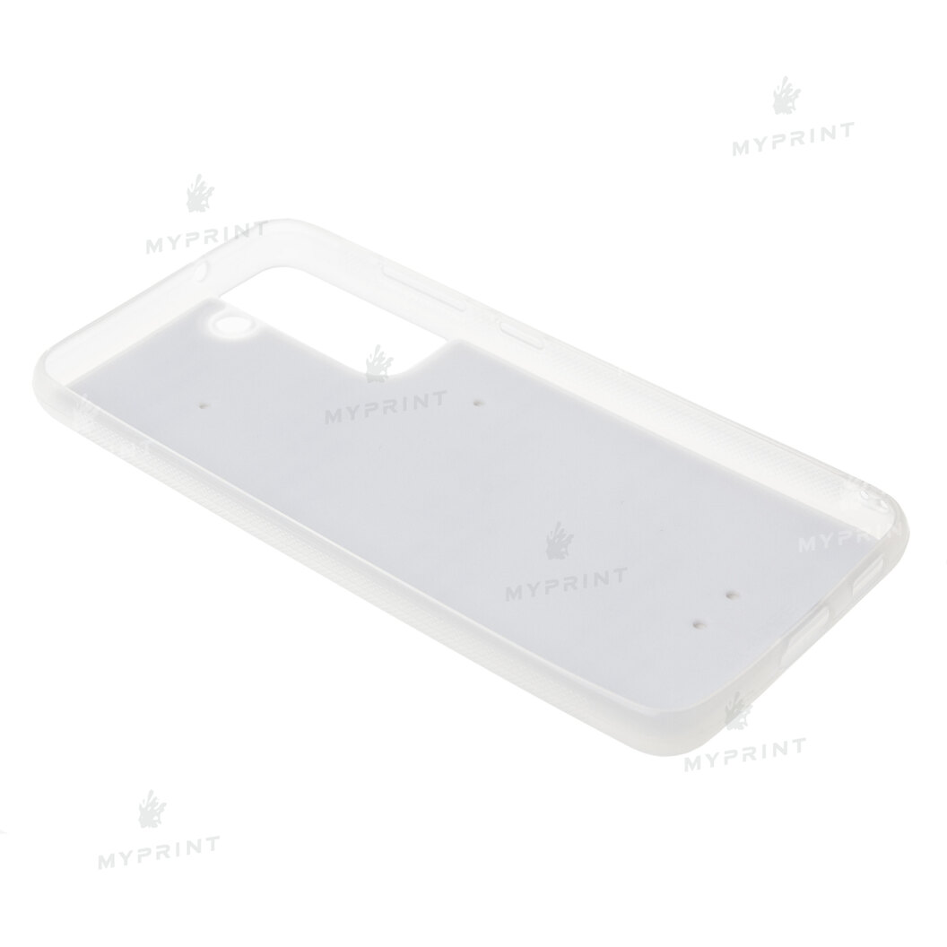 Чехол для сублимации 2D силиконовый (TPU) для Samsung S21 FE прозрачный (8639) - фото 3 Чехол для сублимации 2D силиконовый (TPU) для Samsung S21 FE прозрачный (8639) - фото 3 - Заготовки для сублимации